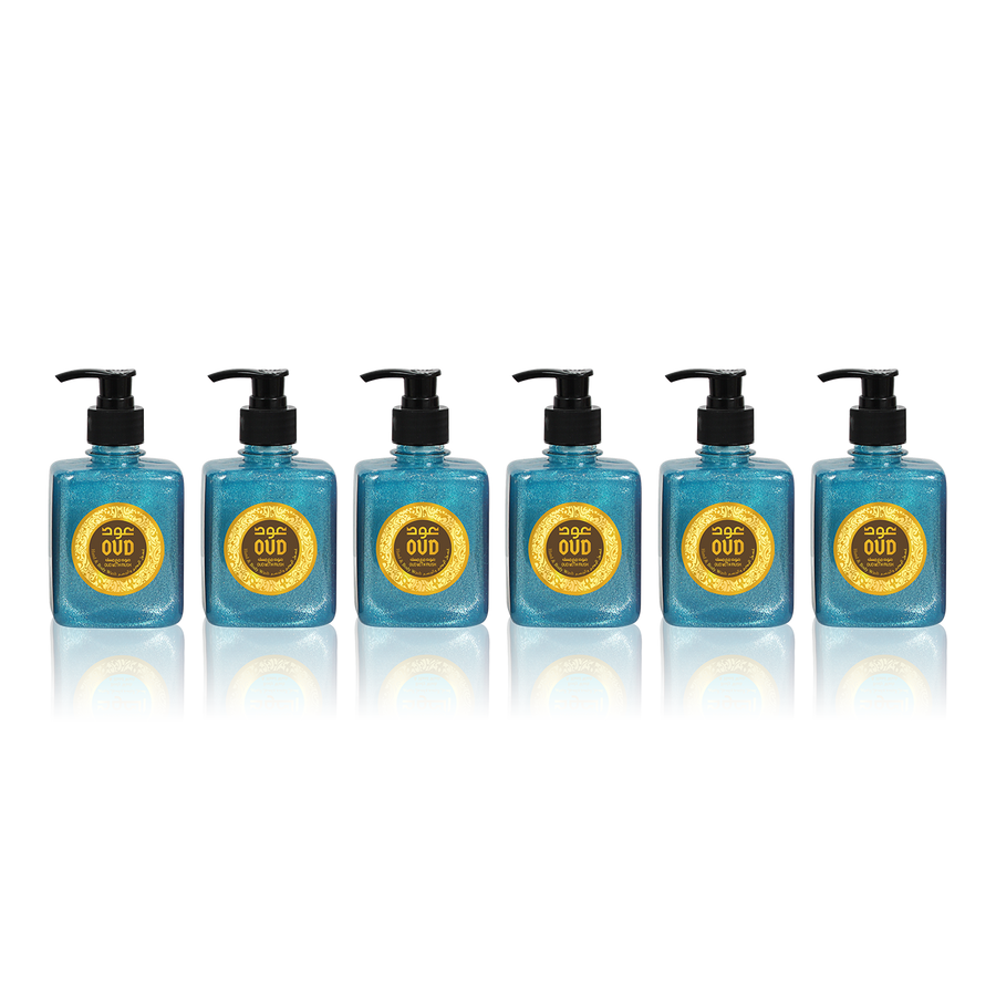 6 Pack - Hand & Body Wash Musk Oud 300ml by Oudlux