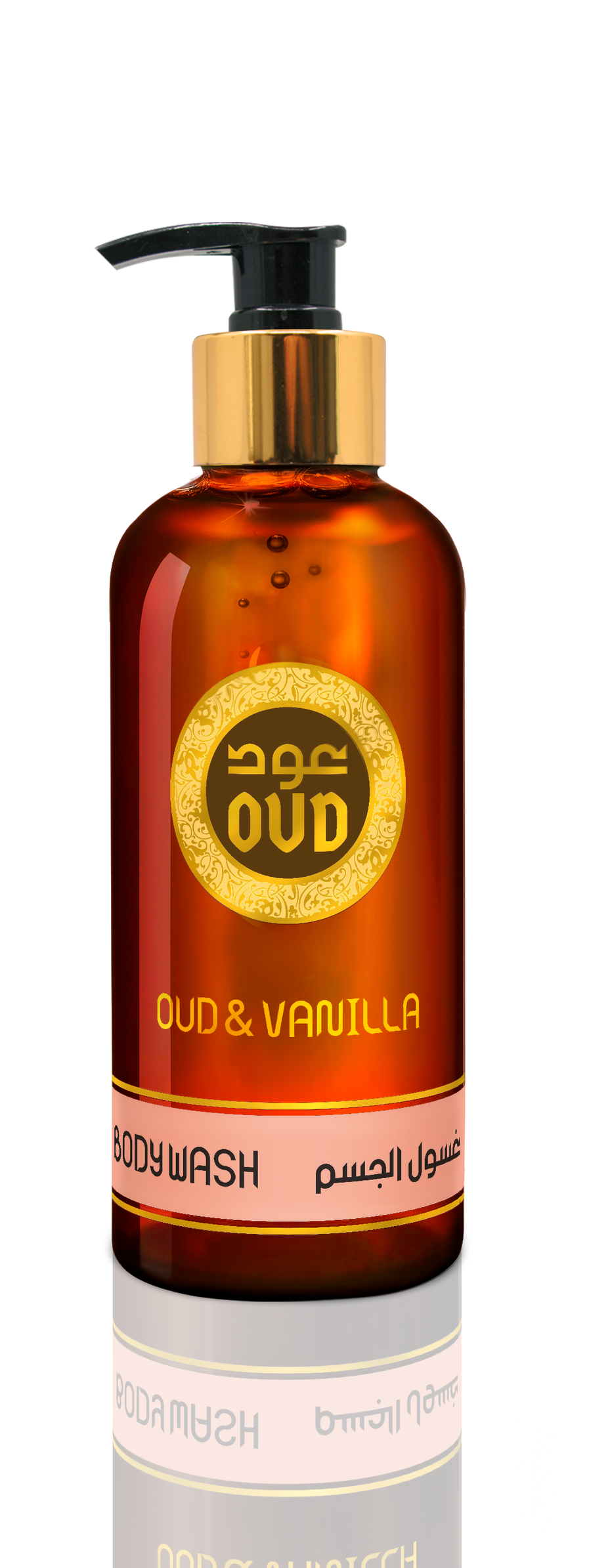 Premium Oud Body Wash Vanilla 300ml by Oudlux