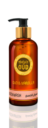 Premium Oud Body Wash Vanilla 300ml by Oudlux
