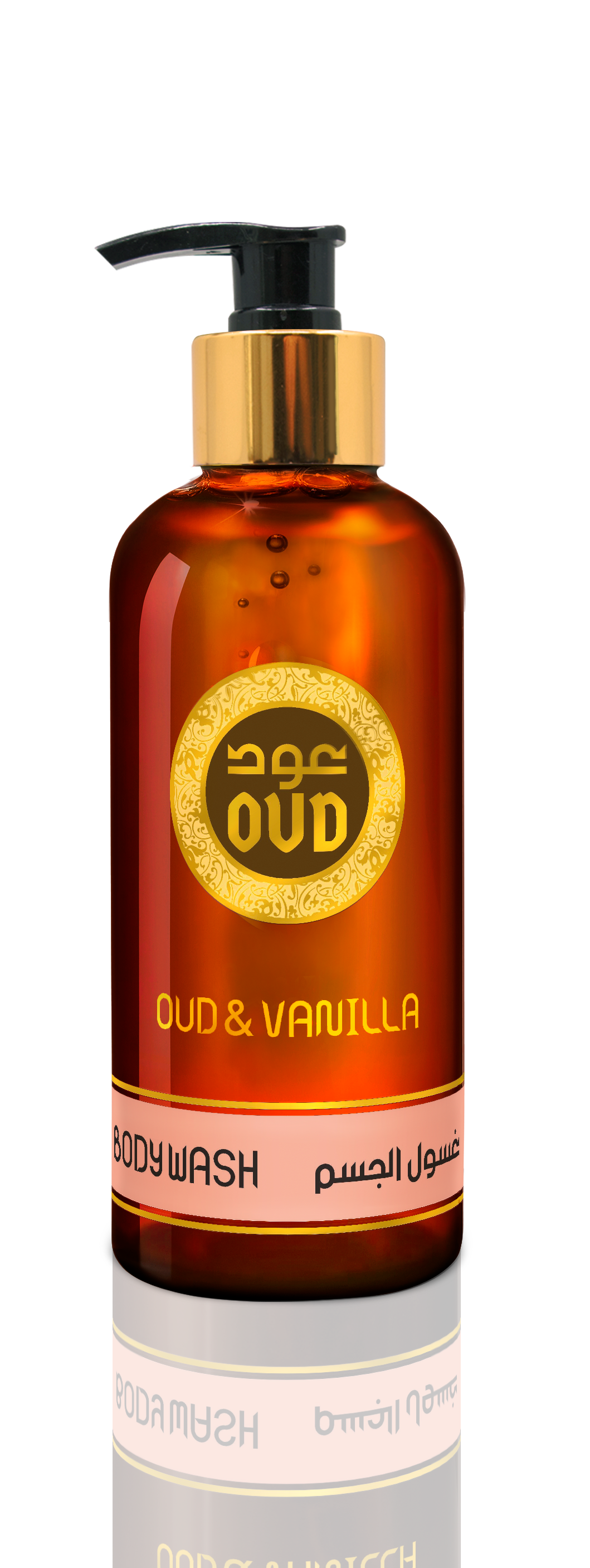 Premium Oud Body Wash Vanilla 300ml by Oudlux