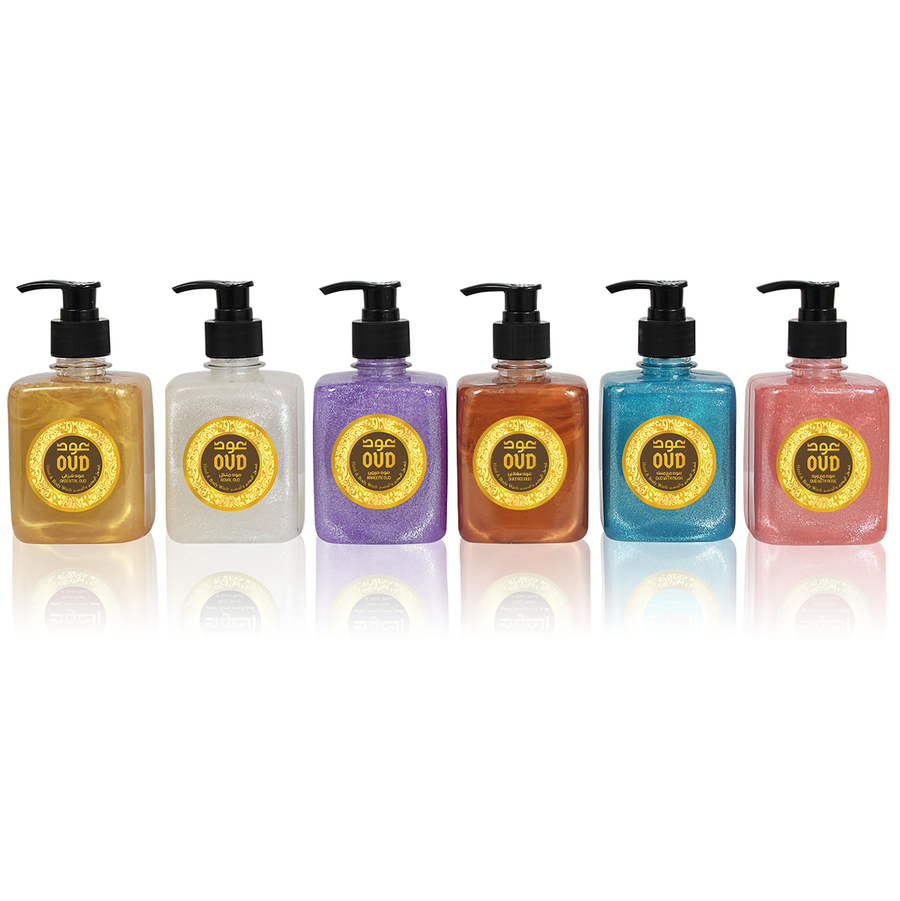 Hand & Body Wash Oud (300ml) 6 Scents Collection by Oudlux