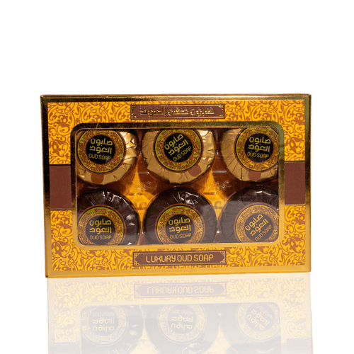 Oud Soap Bars 2 Scents Variety Pack 6-Mini 20g by Oudlux