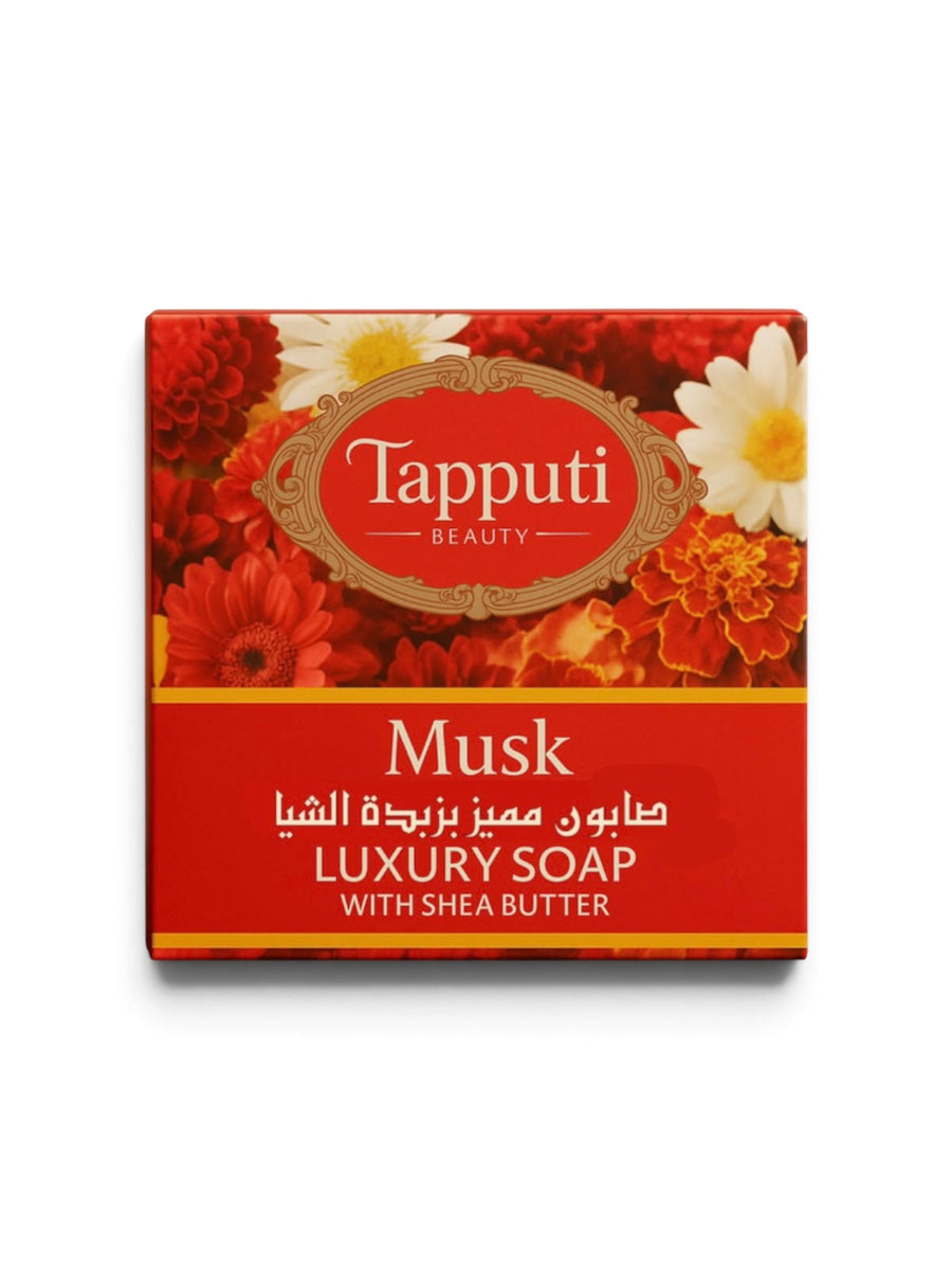 Tapputi Oud Musk Soap Bar with Shea Butter 125g by Oudlux