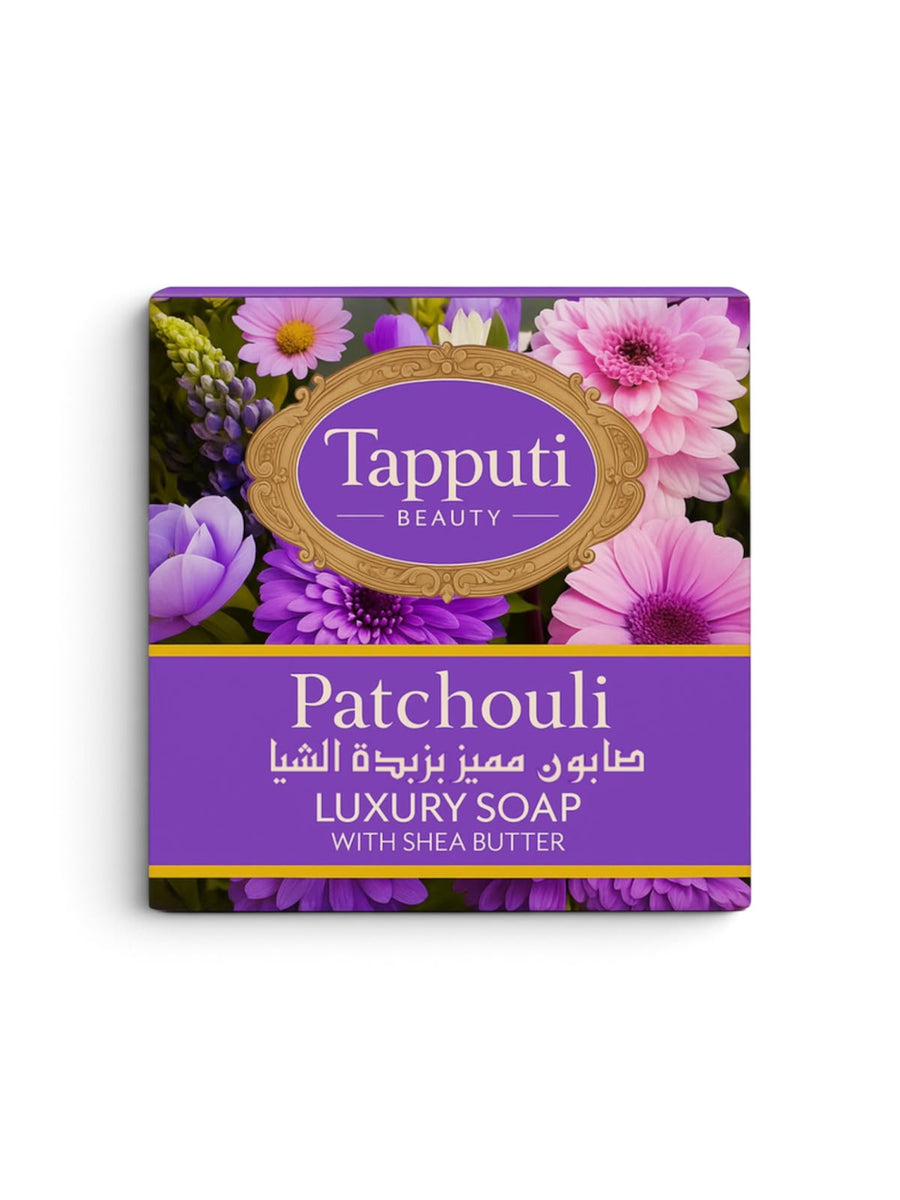 Tapputi Oud Patchouli Soap Bar with Shea Butter 125g by Oudlux