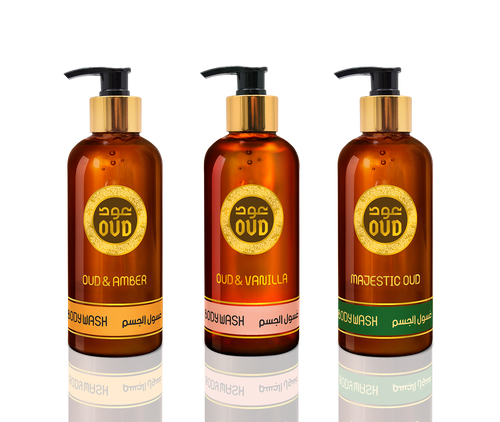 Oud Premium Body Wash Collection of 300ml by Oudlux