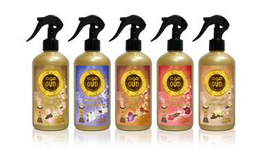 Oud Air Fresheners 455ml Collection of 5 by Oudlux