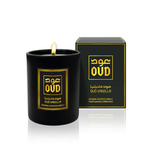 Load image into Gallery viewer, 2 OUD ORGANIC CANDLES VANILLA &amp; WHITE PEACH COMBO 220ml EACH by OUDLUX