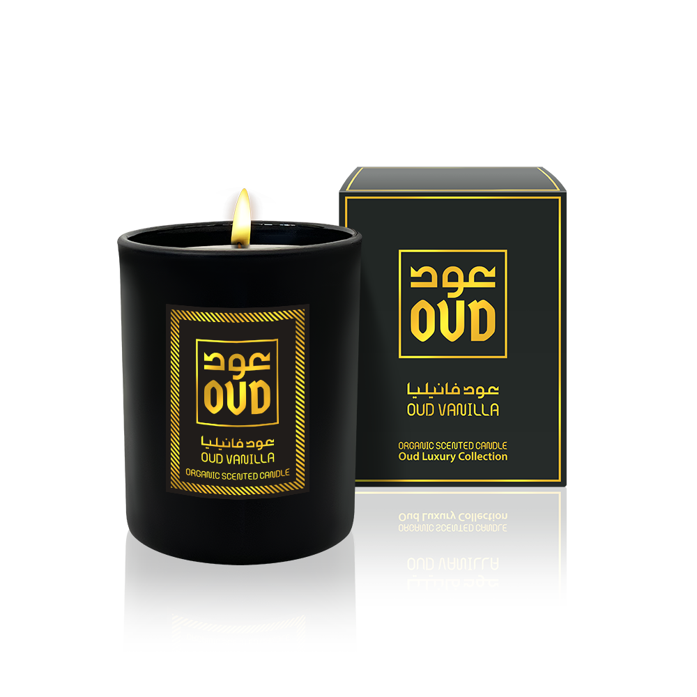 OUD ORGANIC CANDLE VANILLA 220ml by OUDLUX